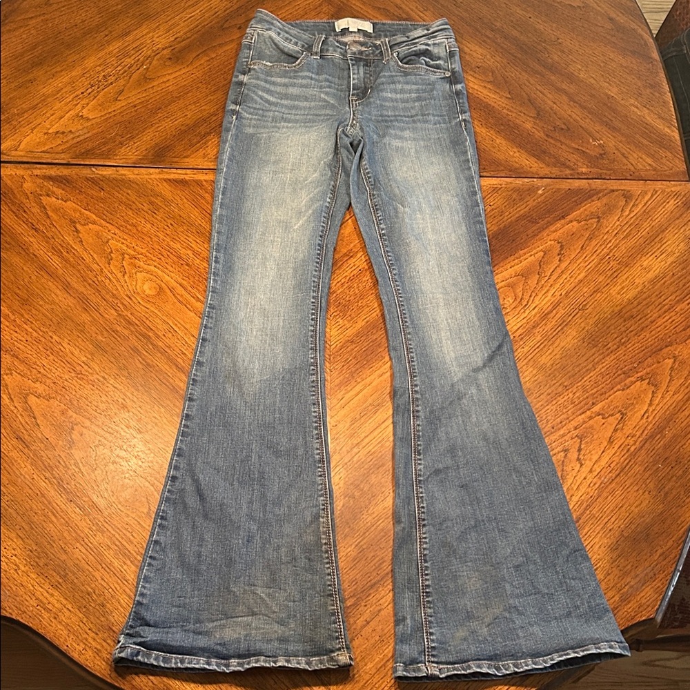 1822 Denim Light Blue Flare Jeans